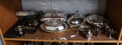 Lot 31 - A collection of assorted silver and silver...