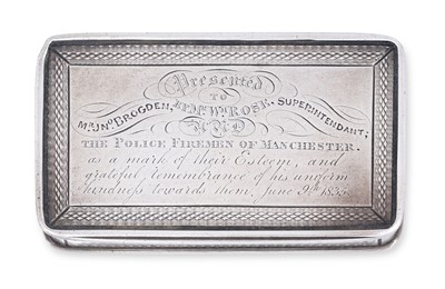 Lot 2216 - A William IV Silver Snuff-Box