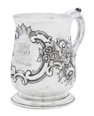 Lot 2194 - A George II Silver Mug