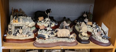 Lot 1172 - Border Fine Arts Collie Models Including:...