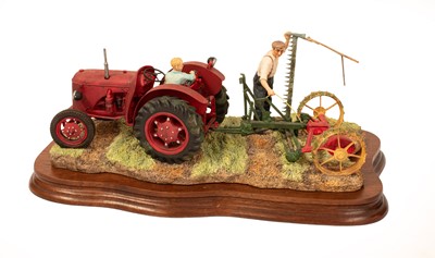 Lot 1033 - Border Fine Arts 'The First Cut' (David Brown Cropmaster)