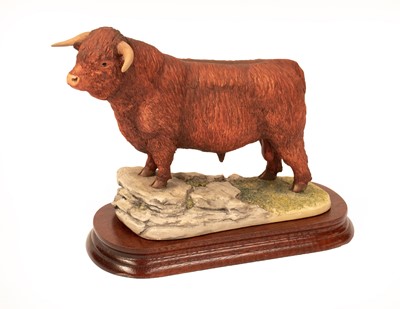 Lot 1098 - Border Fine Arts 'Highland Bull' (Style One)