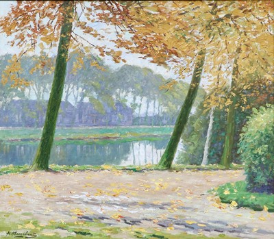 Lot 1215 - Arthur Haegebaert (1876-1942) Belgian ...