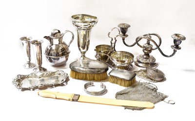 Lot 12 - A large quantity of silver and silver plate...