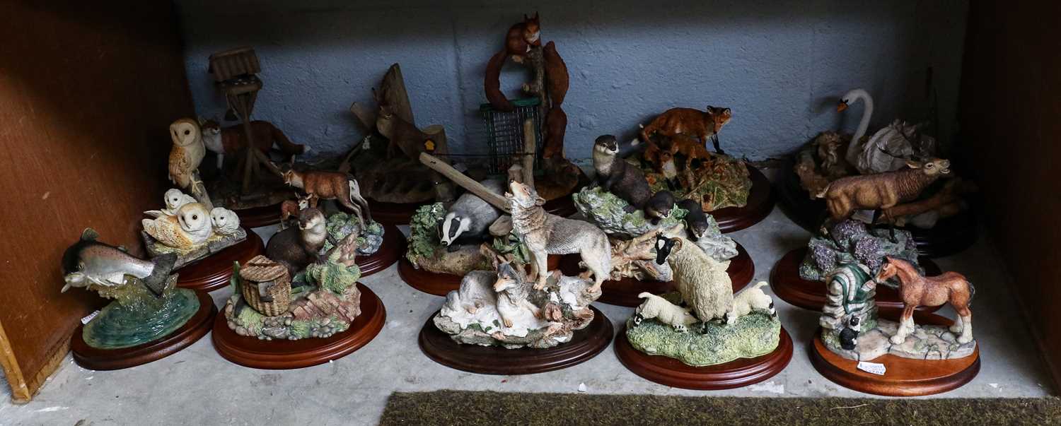 Lot 1175 - Border Fine Arts British Wildlife Models...