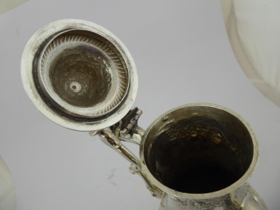 Lot 2197 - A George III Provincial Silver Coffee-Pot
