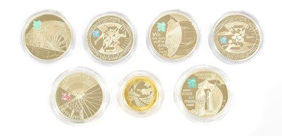 Lot 383 - 11 x London 2012 Olympics Commemorative Coins,...