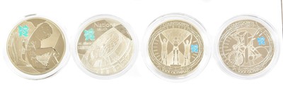 Lot 383 - 11 x London 2012 Olympics Commemorative Coins,...