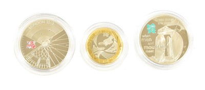Lot 383 - 11 x London 2012 Olympics Commemorative Coins,...