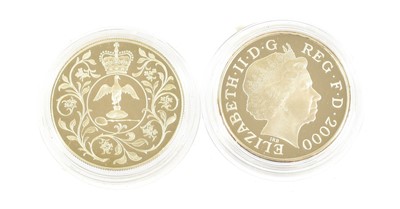 Lot 377 - Elizabeth II, Silver Proof Piedfort £5 (Crown)...