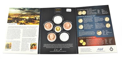 Lot 445 - The Battle of Waterloo Medallic Set, to...