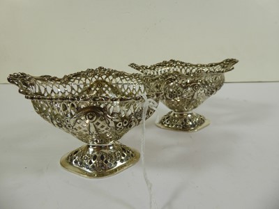 Lot 2122 - A Set of Three Victorian Silver Sweetmeat-Dishes