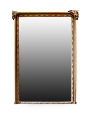 Lot 832 - An Early Victorian Giltwood Overmantel Mirror,...