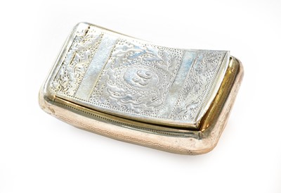 Lot 129 - A George III Silver Snuff-Box, by T. Simpson...