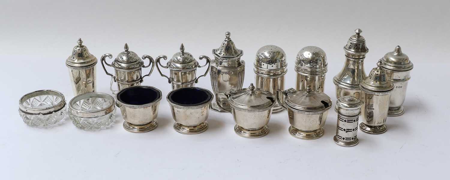 Lot 4 - A Collection of Assorted Silver...