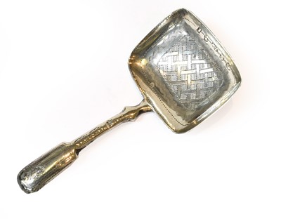 Lot 119 - A George III Silver Caddy-Spoon, by Joseph...