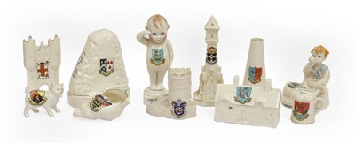 Lot 334 - A selection of crested China, various makers...