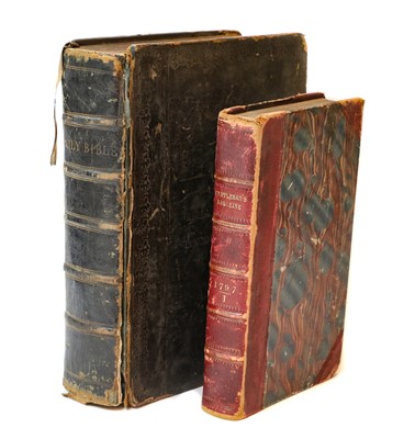 Lot 459 - 1769 Bible and a gentleman's magazine 1797