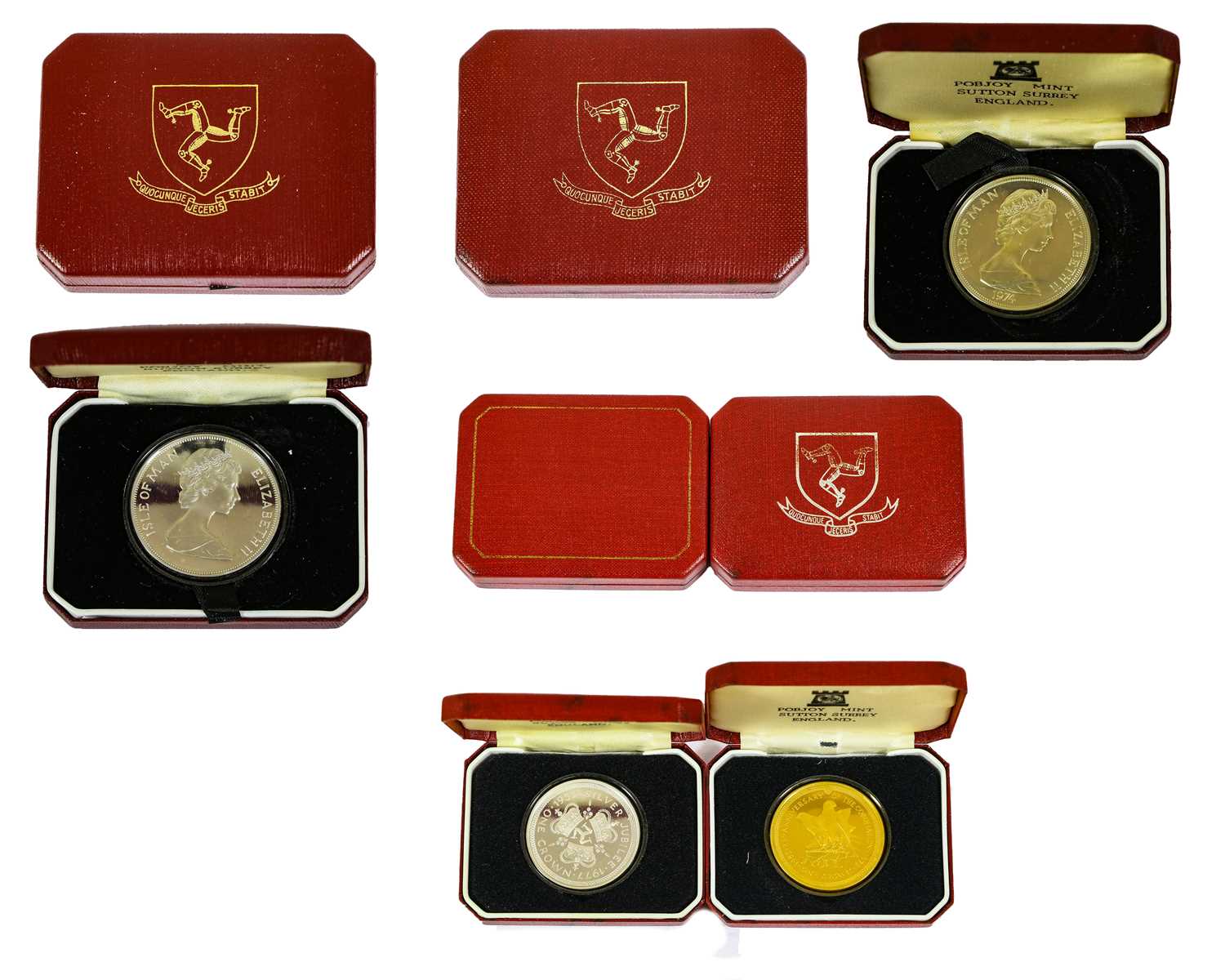 Lot 420 - 14 x Commonwealth Silver Proof Coins, to...