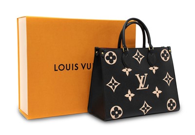 Lot 3085 - Louis Vuitton On The Go Empreinte Leather Bag,...