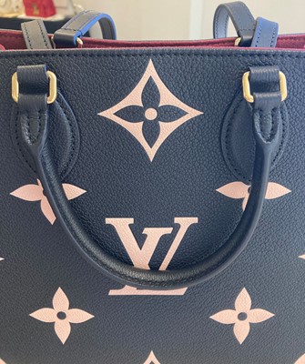 Lot 3085 - Louis Vuitton On The Go Empreinte Leather Bag,...