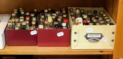 Lot 146 - Approximately 106 Scotch whisky miniatures,...