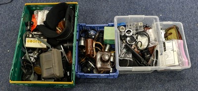 Lot 186 - Various Camera Bodies And Lenses