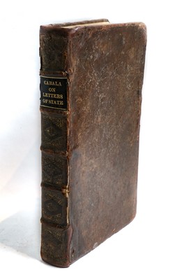 Lot 344 - Cabala, sive Scrinia Sacra: Mysteries of State...