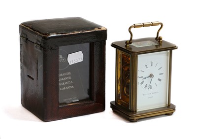 Lot 379 - A Matthew Norman carriage timepiece, with...