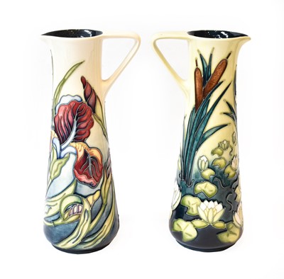 Lot 324 - Modern Moorcroft comprising two ewers...