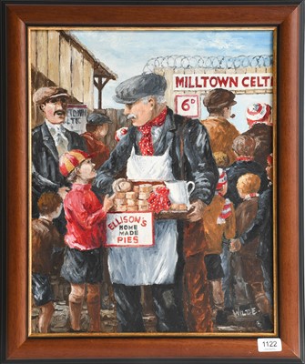 Lot 1122 - Fred Wilde (1910-1986) "The Hot Pie Man"...