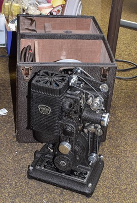 Lot 373 - An Ampro Precision Cine projector in case,...