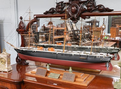 Lot 411 - 1:8 Scale Model of HMS Warrior