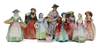 Lot 302 - A collection of Royal Doulton ladies including...