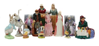 Lot 300 - Beswick, Beatirx Potter figures including...