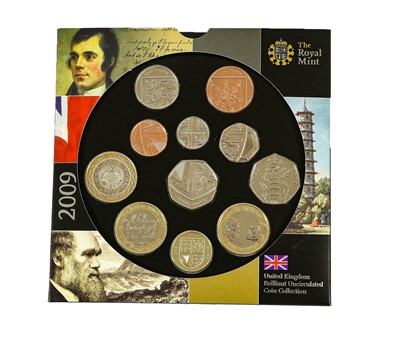 Lot 416 - The 2009 UK Brilliant Uncirculated Coin...