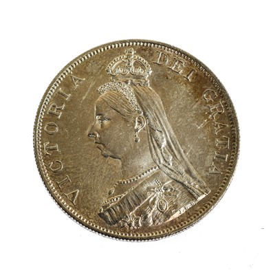 Lot 172 - 2 x Victoria, Crowns 1889 and 1897 LXI obv....