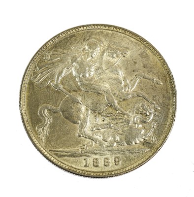 Lot 172 - 2 x Victoria, Crowns 1889 and 1897 LXI obv....