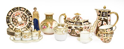 Lot 308 - A Royal Crown Derby Twelve Place Imari tea...