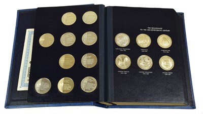 Lot 449 - 66 x History of Medicine Silver Medallions,...