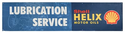 Lot 145 - Shell Helix Motor Oils Lubrication Service: A...