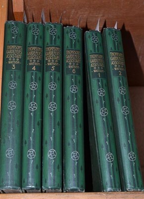 Lot 134 - Six volumes Thompson's Gardeners Assistant by Watson