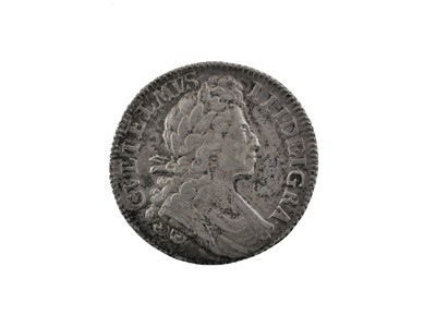 Lot 145 - ♦William III, Shilling 1700, fifth draped bust...