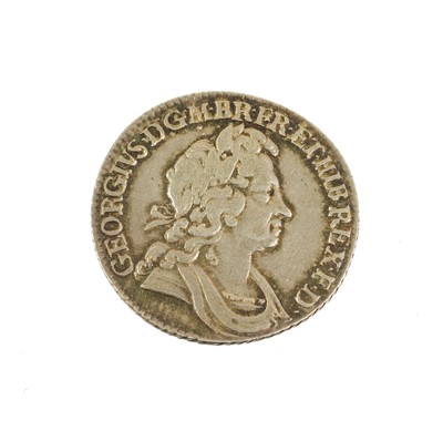 Lot 154 - ♦George I, 2 x Shillings comprising: 1723...
