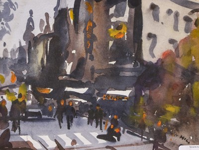 Lot 1130 - Eric H Hill (1921-2021) "Regent Street" Signed,...