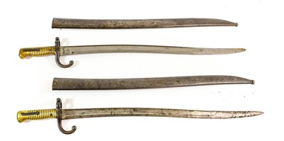 Lot 288 - A French M1866 Chassepot Yataghan Sword...