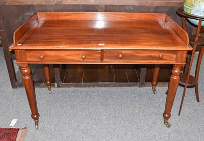 Lot 1247 - A Victorian writing table