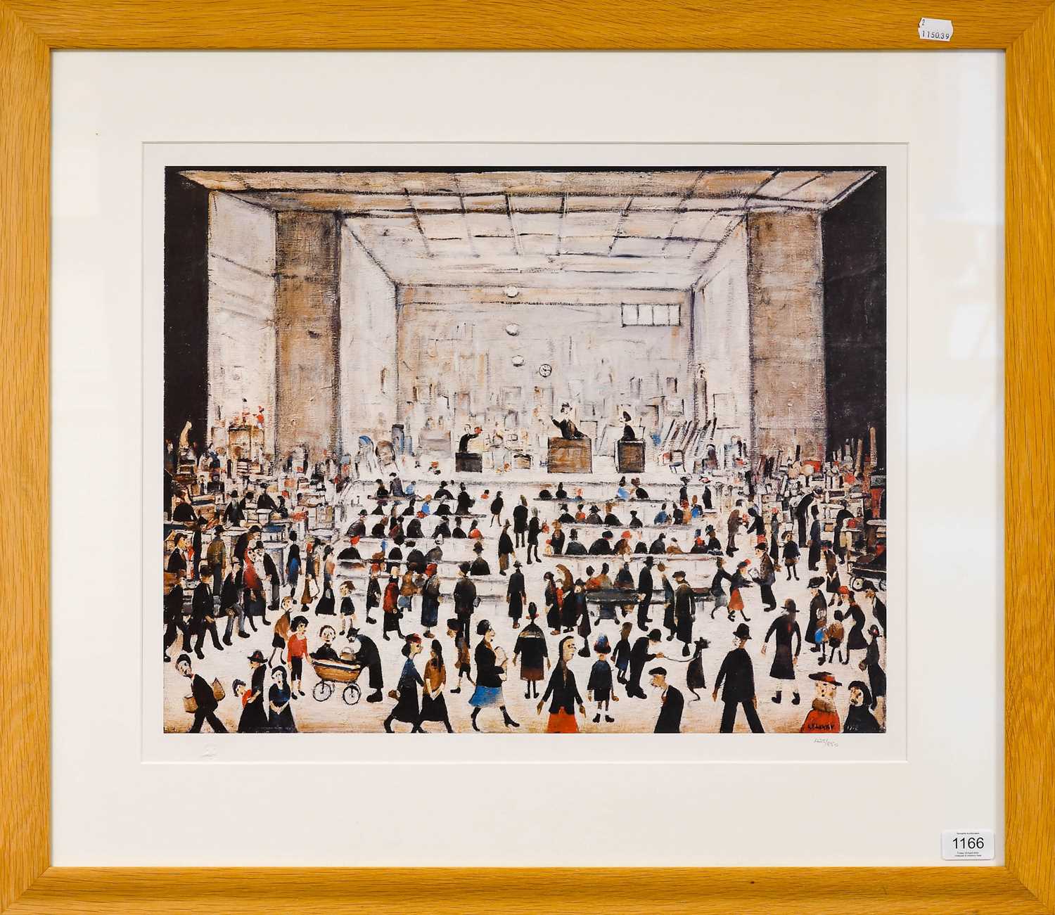 Lot 1166 - After Laurence Stephen Lowry RBA, RA