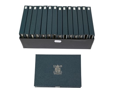 Lot 401 - ♦14 x UK Proof Coin Sets, to include: 1983...