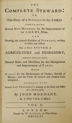 Lot 95 - LAURENCE (Edward) The Duty and Office of a...